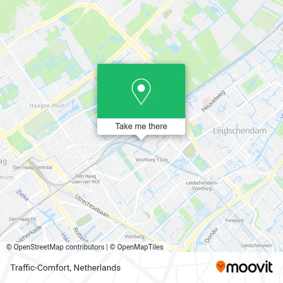 Traffic-Comfort map