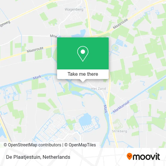 De Plaatjestuin map