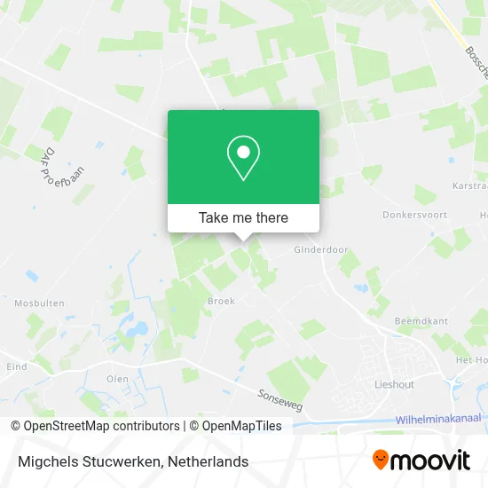 Migchels Stucwerken map