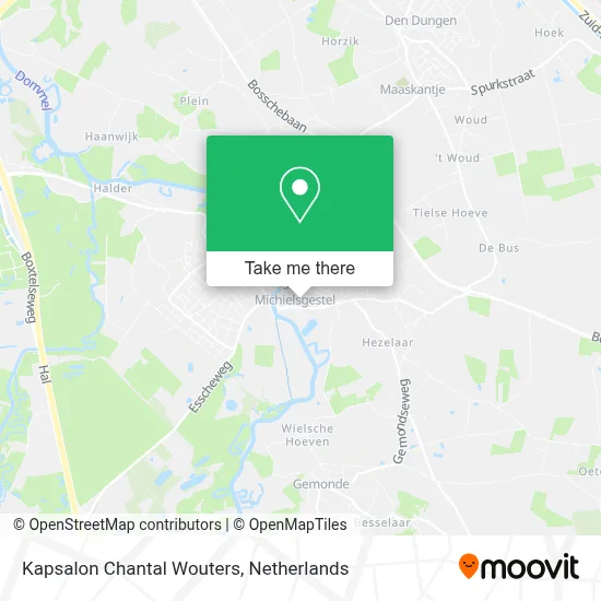Kapsalon Chantal Wouters map
