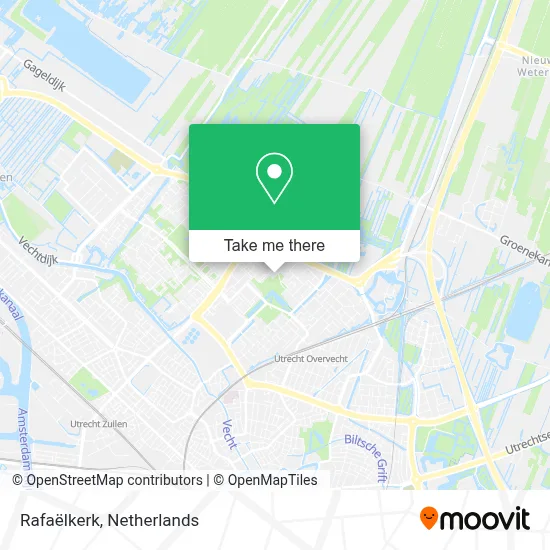 Rafaëlkerk map
