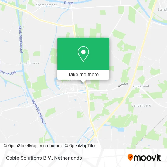 Cable Solutions B.V. Karte