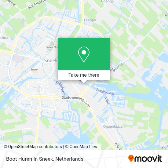 Boot Huren In Sneek map