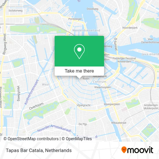 Tapas Bar Catala map