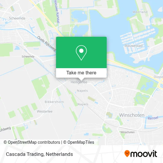 Cascada Trading map
