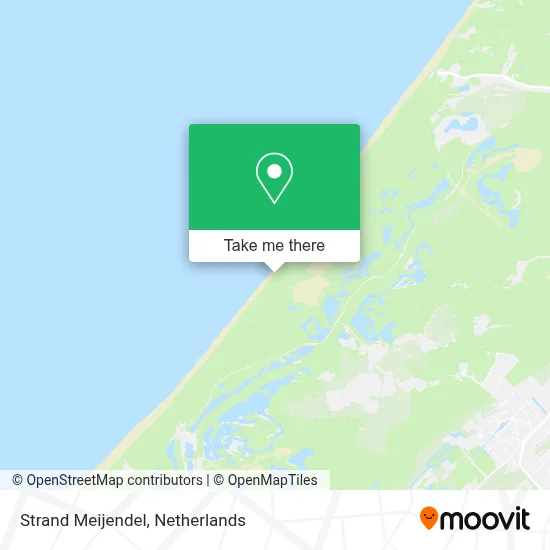 Strand Meijendel map