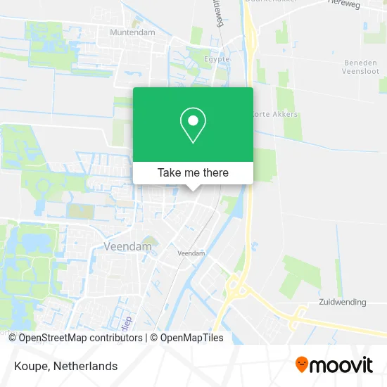 Koupe map