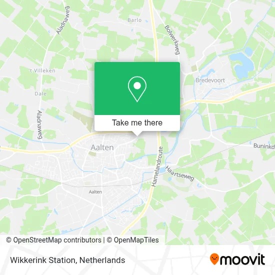 Wikkerink Station map