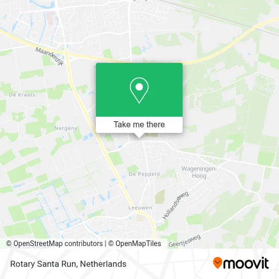 Rotary Santa Run Karte