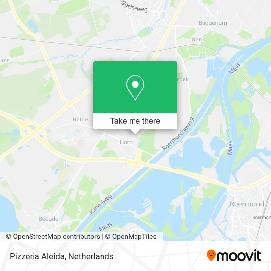 Pizzeria Aleida map