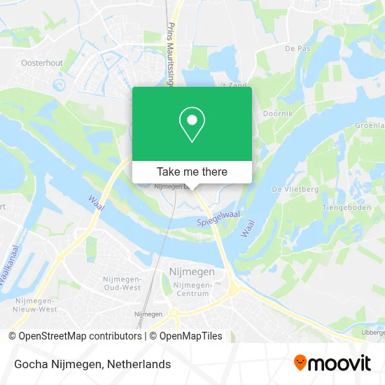 Gocha Nijmegen map