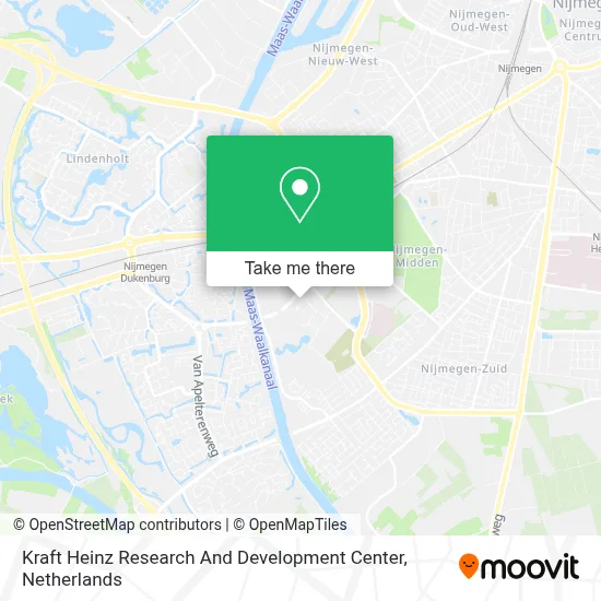 Kraft Heinz Research And Development Center map