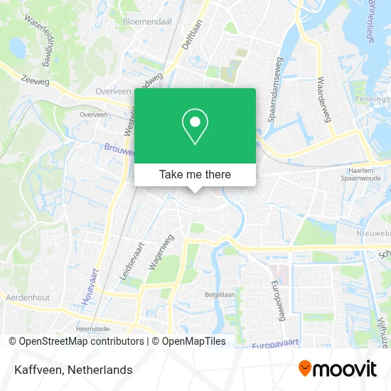 Kaffveen map