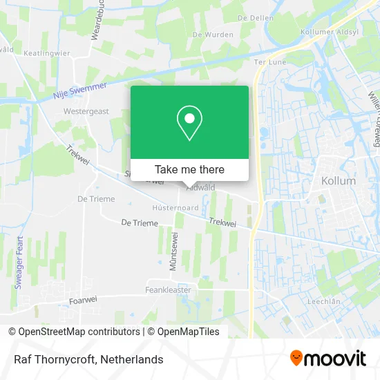 Raf Thornycroft map