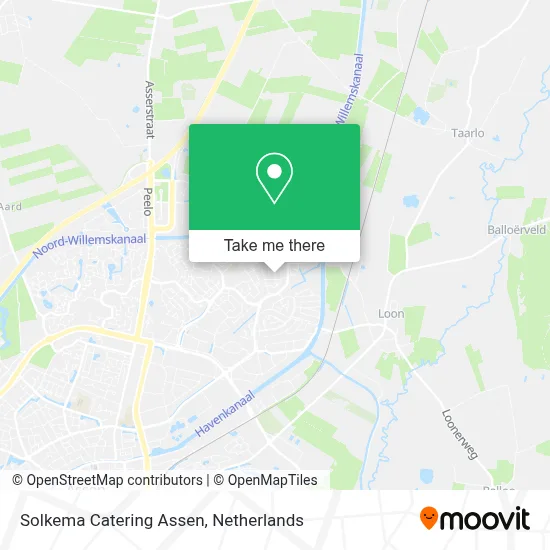 Solkema Catering Assen map