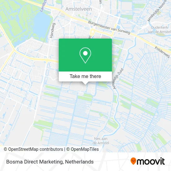 Bosma Direct Marketing map