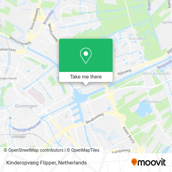 Kinderopvang Flipper map
