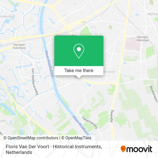 Floris Van Der Voort - Historical Instruments map