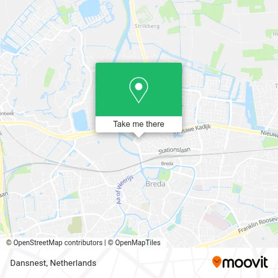 Dansnest map
