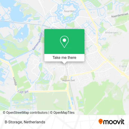 B-Storage map