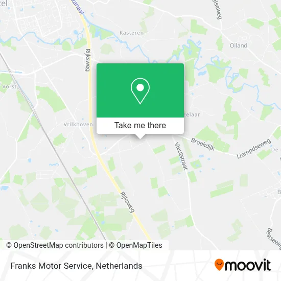 Franks Motor Service map