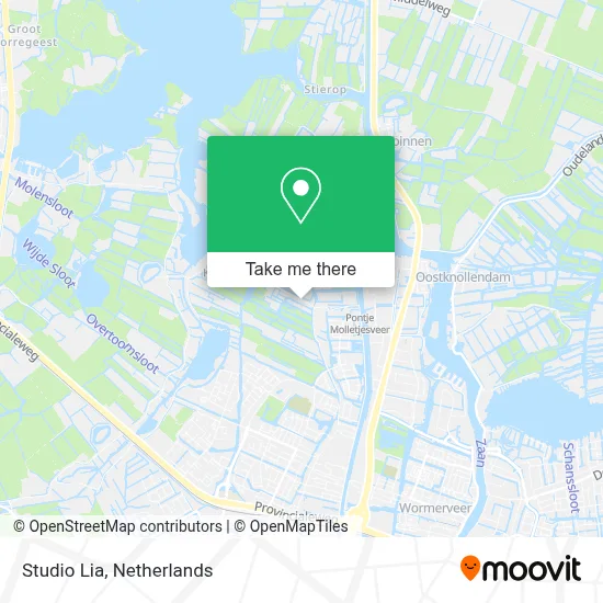 Studio Lia map