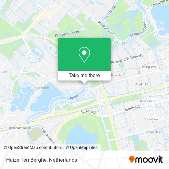 Huize Ten Berghe map