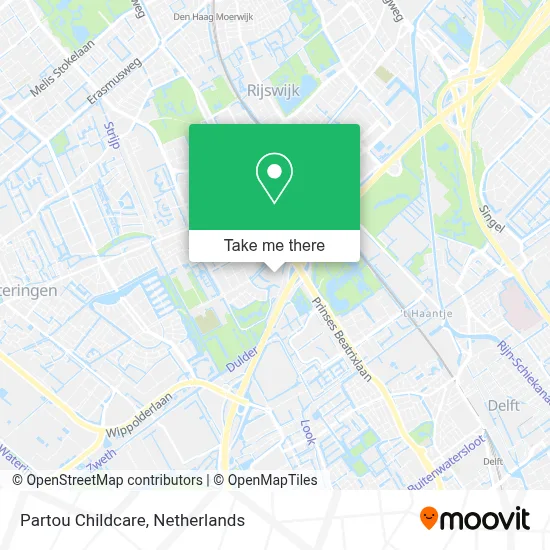 Partou Childcare map