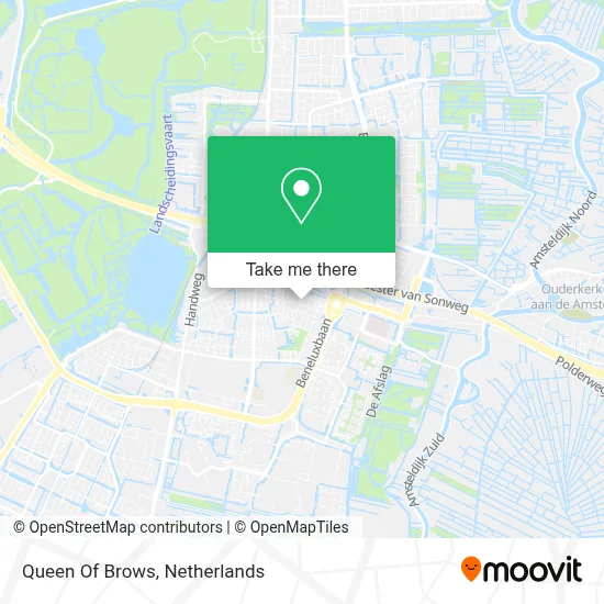 Queen Of Brows map