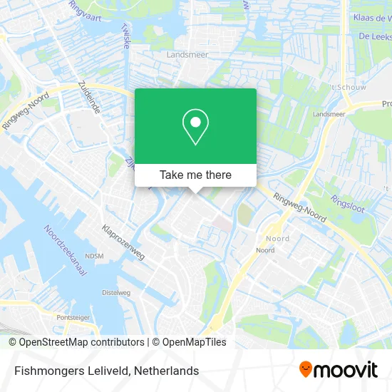Fishmongers Leliveld map