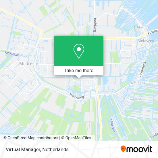 Virtual Manager map