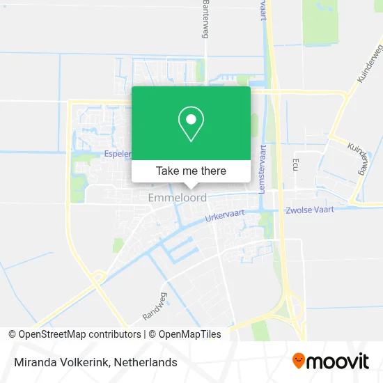 Miranda Volkerink map