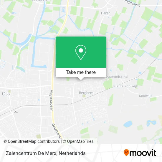 Zalencentrum De Merx map