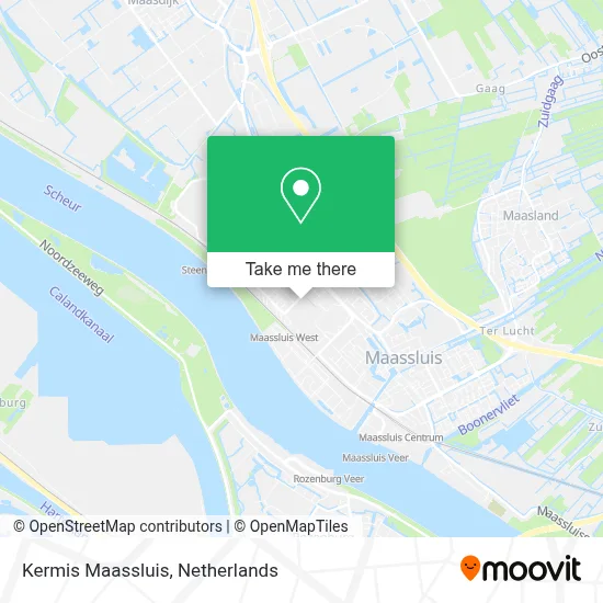 Kermis Maassluis map