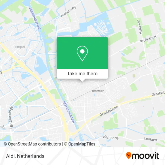 Aldi map