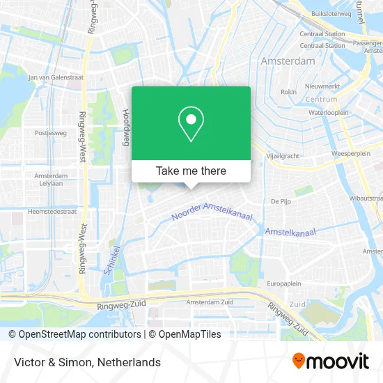 Victor & Simon map