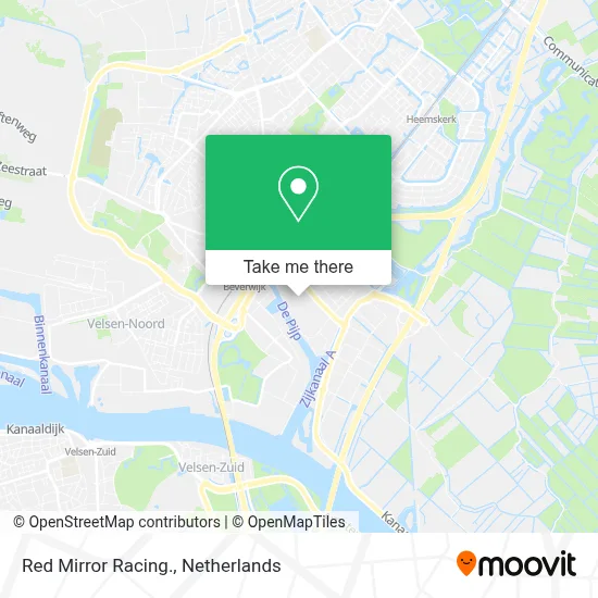 Red Mirror Racing. map