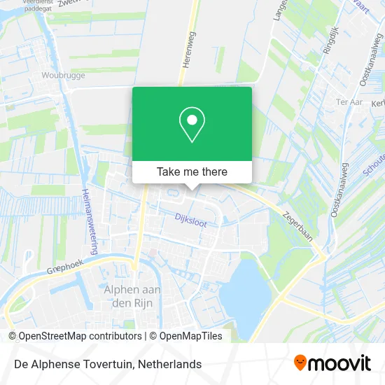 De Alphense Tovertuin map