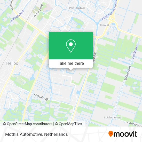 Mothis Automotive map