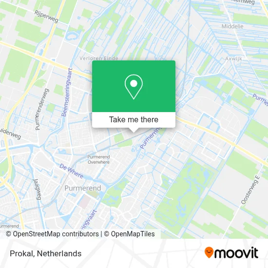 Prokal map