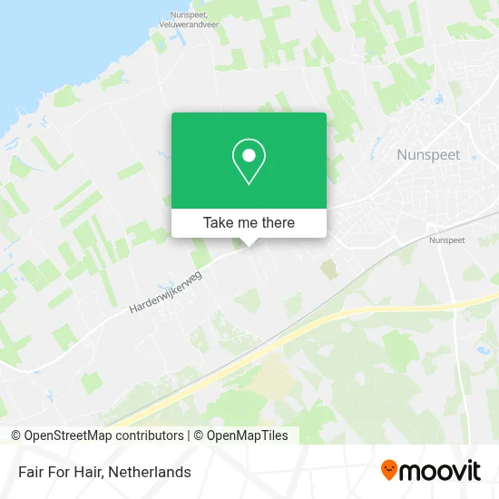Fair For Hair map