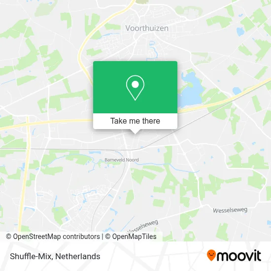 Shuffle-Mix map