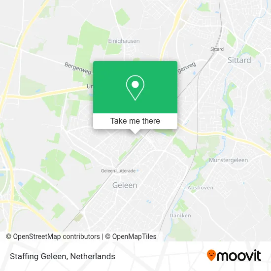 Staffing Geleen map