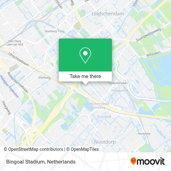 Bingoal Stadium map