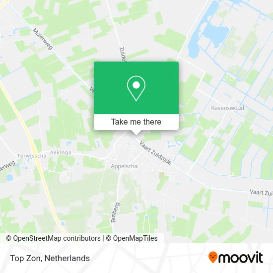 Top Zon map