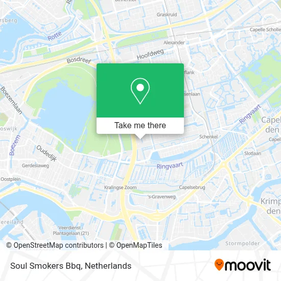 Soul Smokers Bbq map