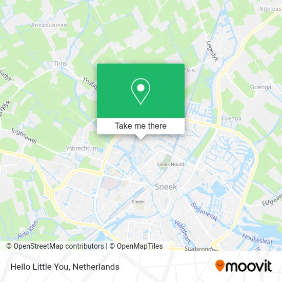 Hello Little You map