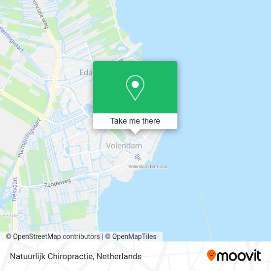 Natuurlijk Chiropractie map