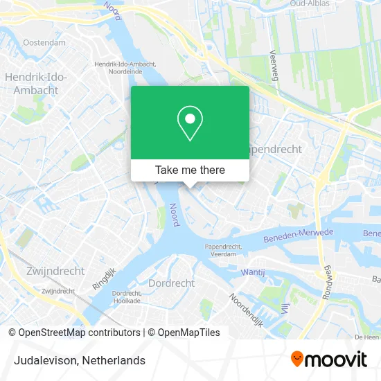 Judalevison map