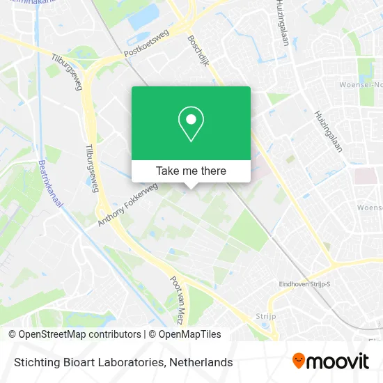 Stichting Bioart Laboratories map